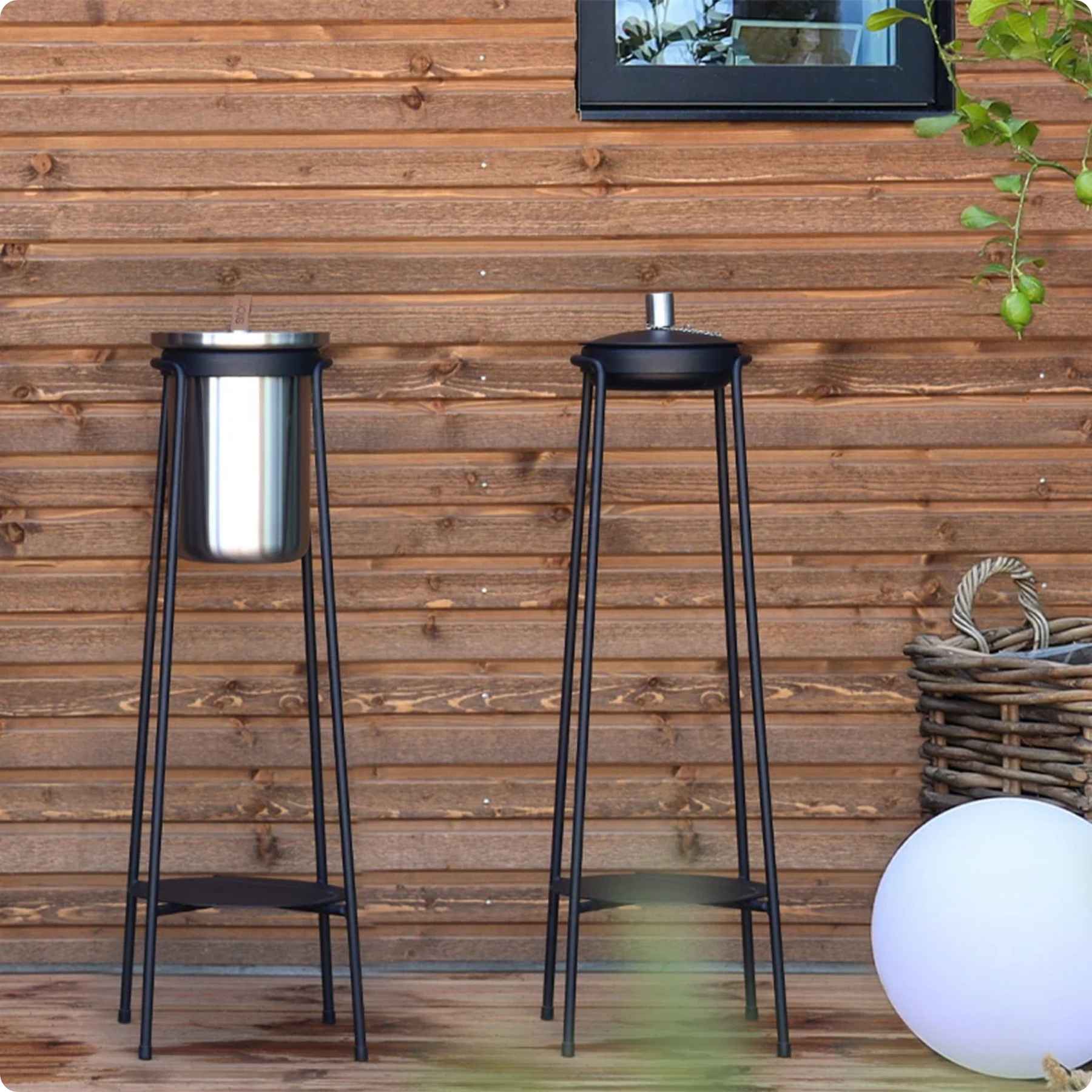 SACKit Patio Accessory stand + Wine cooler